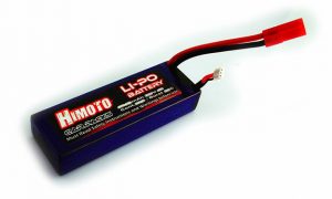 Spare Himoto Li-Po Battery 11.1v 2700mah 3s 25c with Banana (Bullet) Connection (LP2700)