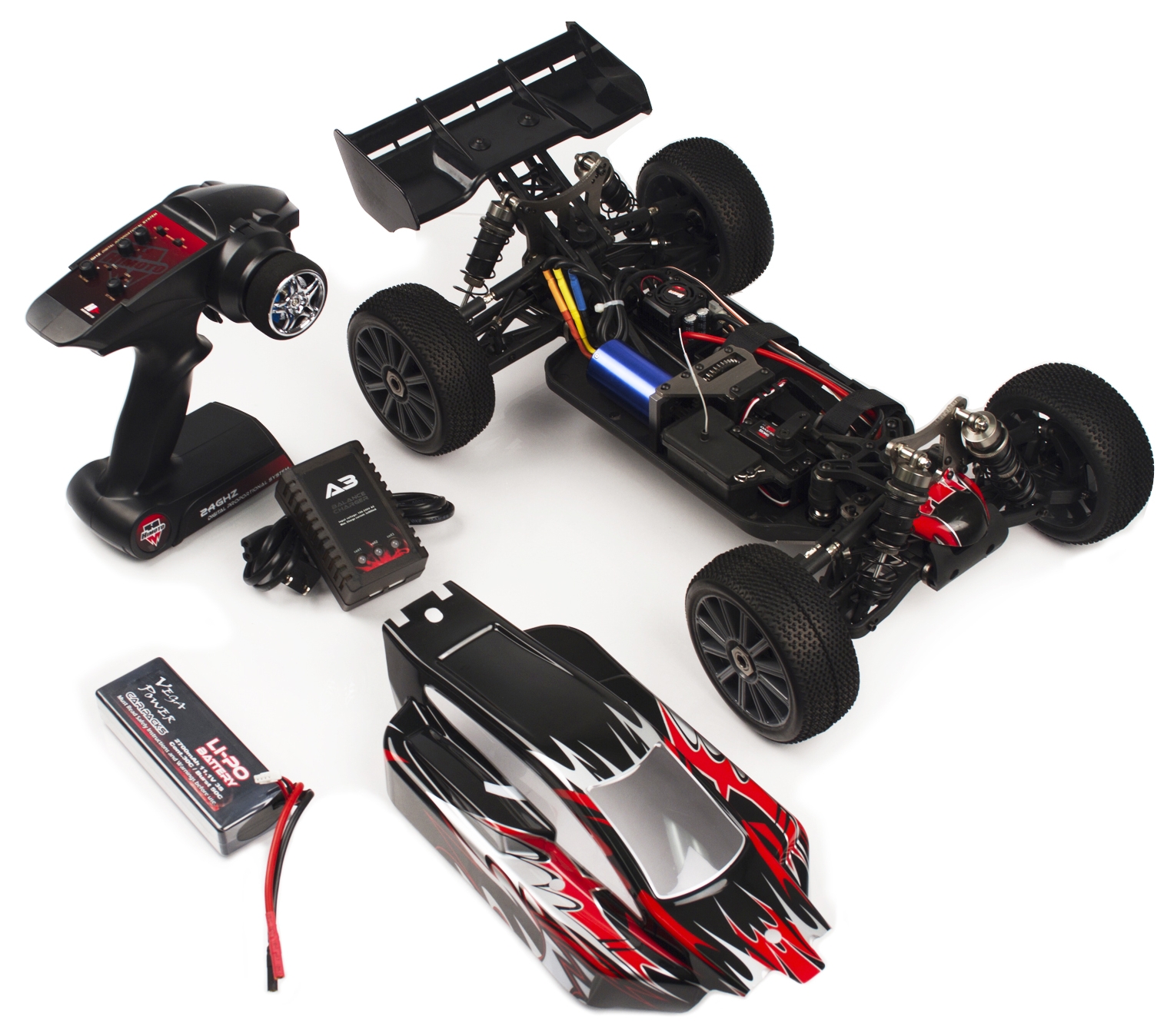 Himoto Racing Shootout 1/8 Scale Electric 4WD RC Brushless Buggy RC