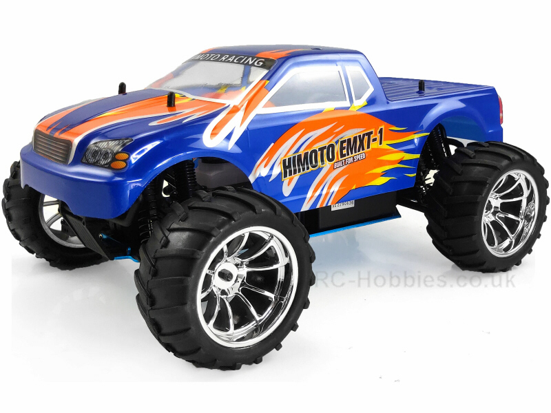 Himoto Racing Eldorada RC Nitro Monster Truck 1 10 Scale 4WD 2.4