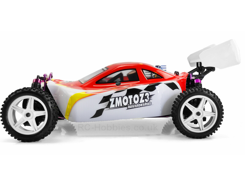Himoto Nitro RC Buggy 1/10 Scale Single Speed 4WD 2.4Ghz Syclone HI8101