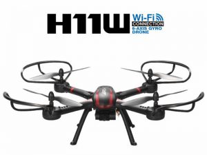JJRC H11W 4ch RC Quadcopter Drone with Wi-Fi FPV 0.3MP Real-Time Video Camera - Image 2