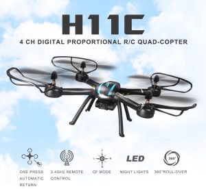 JJRC H11C 4ch RC Quadcopter Drone with optional 2MP Video Camera - Image 5
