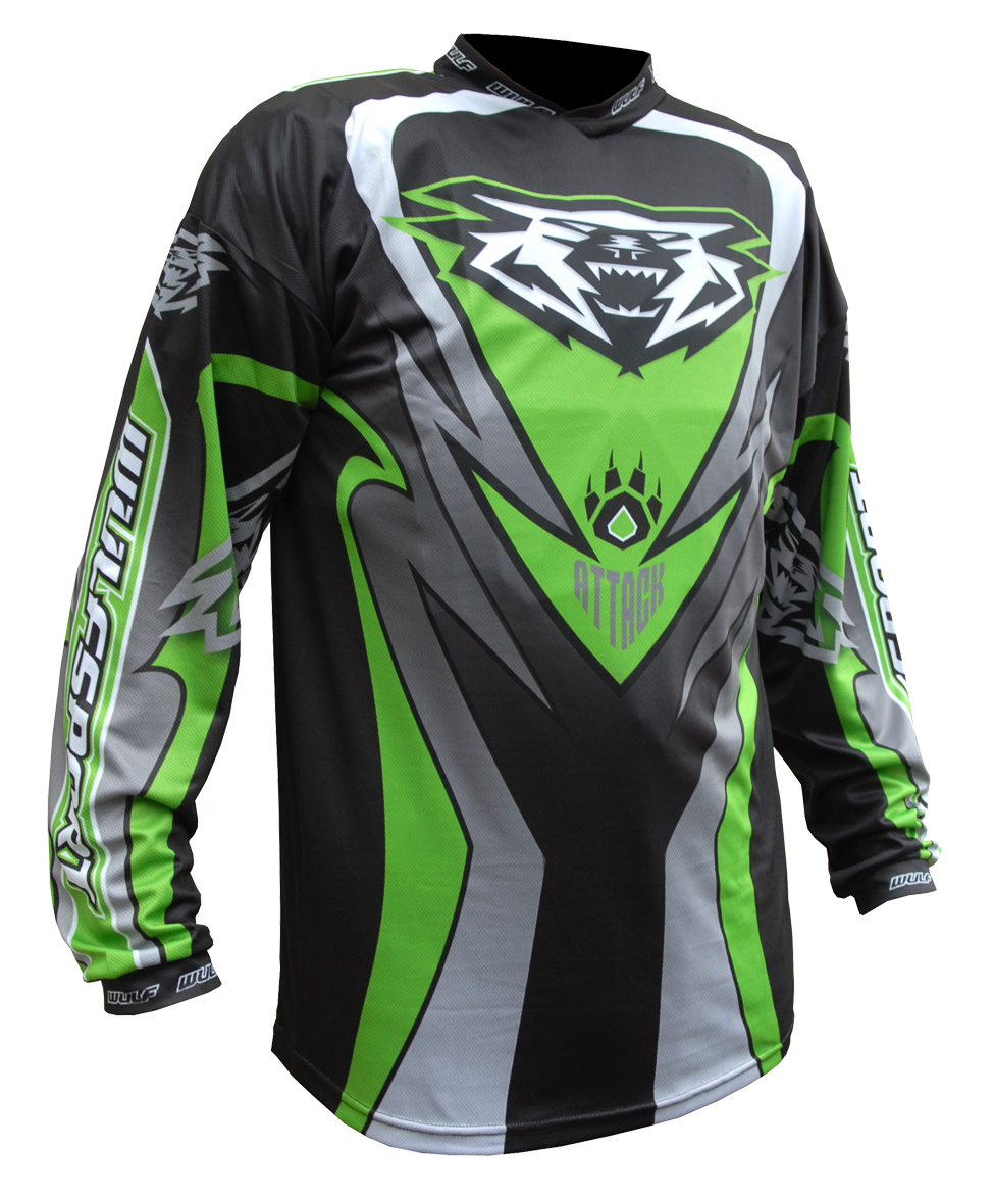 kawasaki dirt bike jersey