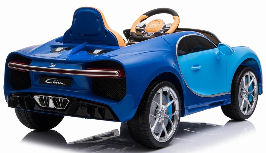 Ride On Fully Licenced Bugatti Chiron 12v with Parental Remote Control