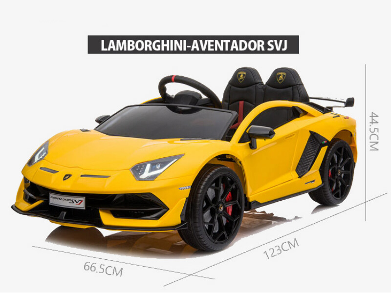 Ride On Fully Licenced Lamborghini Aventador Svj 2 Seater