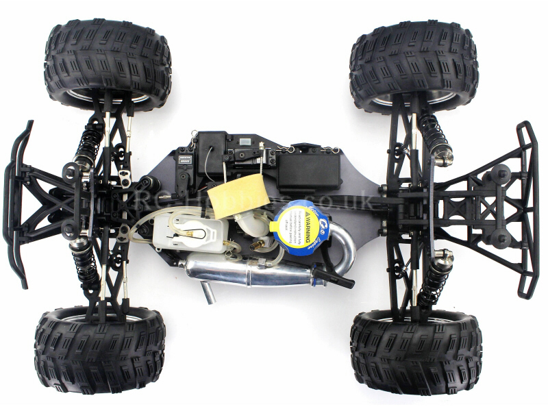Himoto Racing Cluster RC Nitro Monster Truck 1/8 Scale 4WD 2.4Ghz N8MT