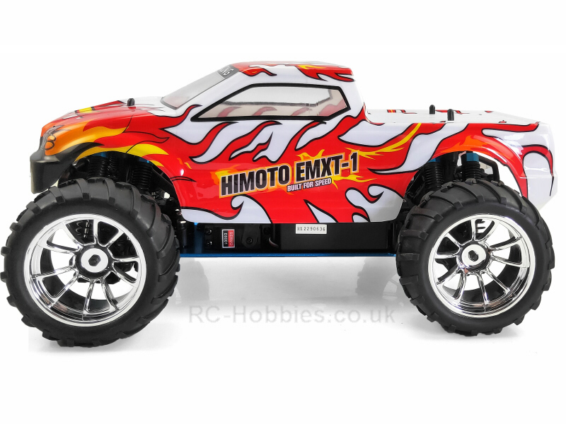 Himoto Racing Viper XST RC Nitro Monster Truck 1/10 Scale 4WD 2.4Ghz HI6103