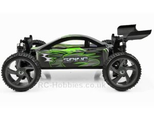 Himoto Racing Spino 1/18 Scale Electric 4WD RC Buggy 2.4G E18XB - Green - Image 2