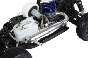 Himoto Racing Firestorm RC Nitro Buggy 1/8 Scale 4WD 2.4G N8XB - Red - Image 5